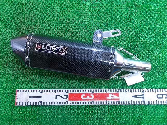 ■LCIパーツ GSX-R1000('17-'23) ショートカーボンスリップオンマフラー■ スズキ GSX-R1000 GSX-R1000R 2017-2023 LCI ラウンドチタンカーボン